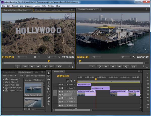 Adobe Premiere cs6 绿色精简版 视频编辑软件 prcs6中文破解版